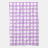 Linge De Cuisine Classic En vichy Vérifier Plaid Motif Lilac (Vertical)