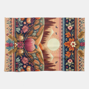 Linge De Cuisine Classic Fair Isle automne/automne