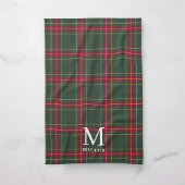 Linge De Cuisine Classic Green and Red Tartan Plaid Christmas