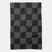 Linge De Cuisine Classic moderne noir & fumée noir tableau de bord  (Vertical)