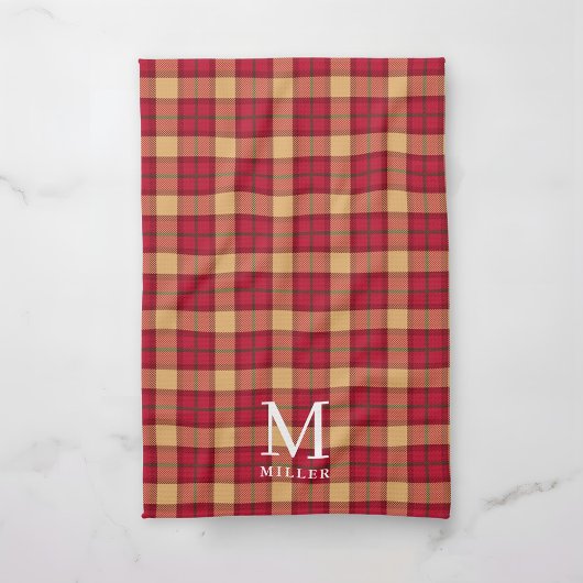 Linge De Cuisine Classic Tartan Plaid Christmas
