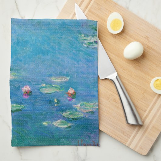 Linge De Cuisine Claude Monet (Quart Plié)