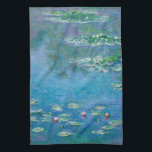 Linge De Cuisine Claude Monet<br><div class="desc">Nymphéas - Claude Monet,  Huile sur toile,  1906</div>
