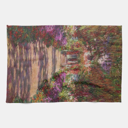 Linge De Cuisine Claude Monet | A Pathway à Monet's Garden (Horizontal)