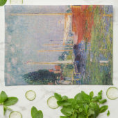 Linge De Cuisine Claude Monet - Argenteuil (Plié)