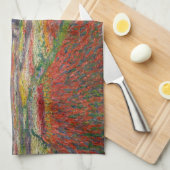 Linge De Cuisine Claude Monet - Champ de Tulipes en Hollande (Quart Plié)