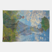 Linge De Cuisine Claude Monet Femme avec un parasol (Horizontal)