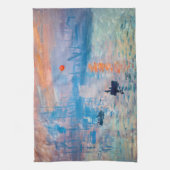Linge De Cuisine Claude Monet - Impression, lever de soleil (Vertical)