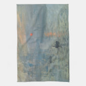 Linge De Cuisine Claude Monet Impression Sunrise Soleil Levant (Vertical)