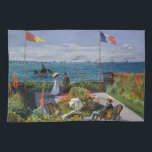 Linge De Cuisine Claude Monet - Jardin de Sainte-Adresse<br><div class="desc">Jardin à Sainte-Adresse / Terrasse à Sainte-Adresse - Claude Monet,  Huile sur toile,  1867</div>