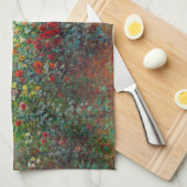 Linge De Cuisine Claude Monet - Le Jardin de l'Artiste à Argenteuil (Quart Plié)