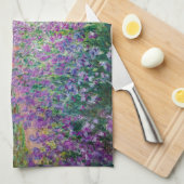 Linge De Cuisine Claude Monet - Le jardin de l'artiste à Giverny (Quart Plié)