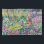 Linge De Cuisine Claude Monet - Le jardin d'Iris à Giverny<br><div class="desc">Jardin d'Iris à Giverny / Jardin d'Artiste à Giverny - Claude Monet,  1899-1900</div>