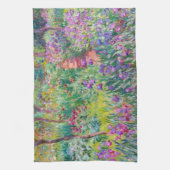 Linge De Cuisine Claude Monet - Le jardin d'Iris à Giverny (Vertical)