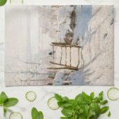 Linge De Cuisine Claude Monet - Le Magpie (Plié)