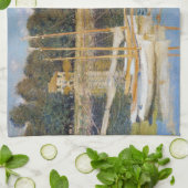 Linge De Cuisine Claude Monet - Le pont Argenteuil (Plié)