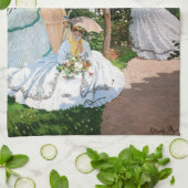 Linge De Cuisine Claude Monet - Les femmes dans le jardin (Plié)