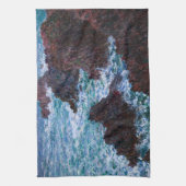 Linge De Cuisine Claude Monet - Les Rochers à Belle-Ile, Côte sauva (Vertical)