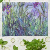 Linge De Cuisine Claude Monet - Lilac Irises / Iris Mauves (Plié)