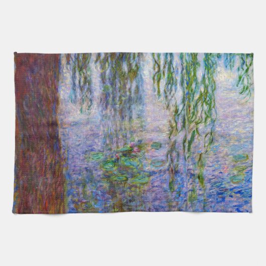 Linge De Cuisine Claude Monet - Lys d'eau (Horizontal)