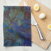 Linge De Cuisine Claude Monet - Lys d'Eau Bleue (Quart Plié)