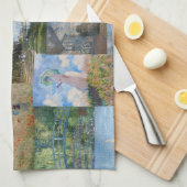 Linge De Cuisine Claude Monet - Patchwork de chefs-d'oeuvre (Quart Plié)