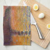 Linge De Cuisine Claude Monet - San Giorgio Maggiore à Dusk (Quart Plié)