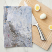 Linge De Cuisine Claude Monet - Scène de neige à Argenteuil (Quart Plié)