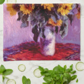 Linge De Cuisine Claude Monet : Tournesols (Plié)