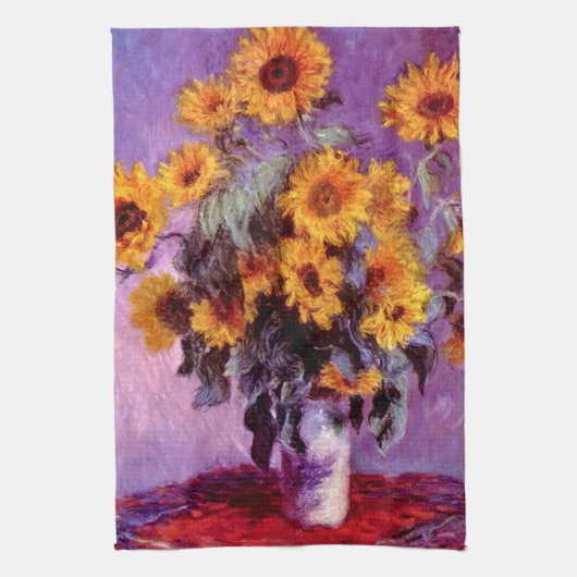 Linge De Cuisine Claude Monet : Tournesols (Vertical)