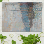 Linge De Cuisine Claude Monet - Vue d'Amsterdam (Plié)