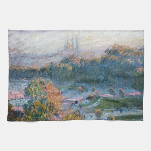 Linge De Cuisine Claude Monet - Vue des Tuileries, étude (Horizontal)