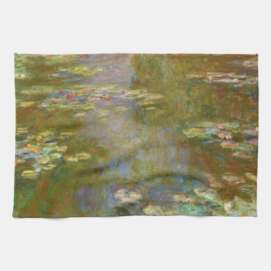 Linge De Cuisine Claude Monet - Water Lily Pond 1917 (Horizontal)