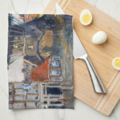 Linge De Cuisine Claude Monet - Windmill, Amsterdam (Quart Plié)