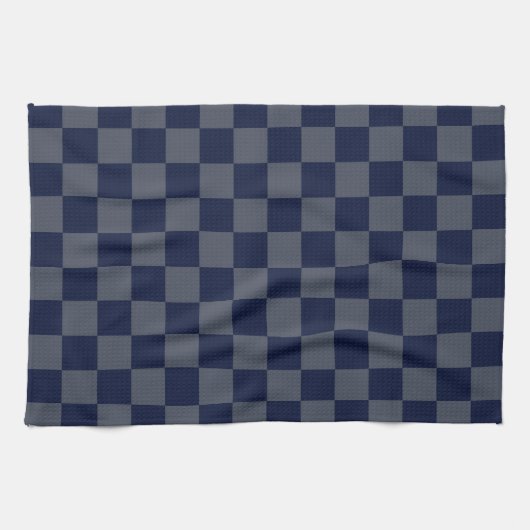 Linge De Cuisine Clavier bleu marine (Horizontal)