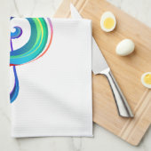 Linge De Cuisine Clé arc-en-ciel (Quart Plié)