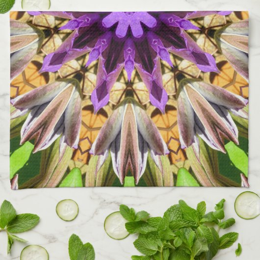 LINGE DE CUISINE CLEMATIS (Plié)