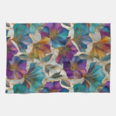 Linge De Cuisine Clematis violet Art Nouveau (Horizontal)