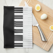 Linge De Cuisine Clés de clavier de piano (Quart Plié)