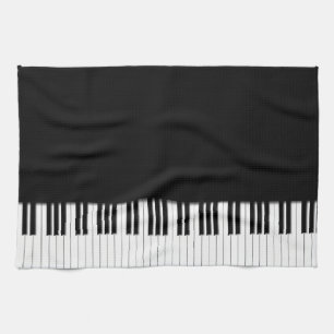 Linge De Cuisine Clés de clavier de piano
