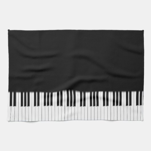 Linge De Cuisine Clés de clavier de piano (Horizontal)