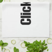 Linge De Cuisine Clic piège. (Plié)