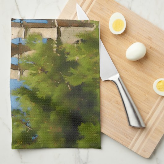 Linge De Cuisine Clocher à eau (Quart Plié)