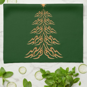 Linge De Cuisine Clochette de cuisine en Arbre de Noël