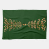 Linge De Cuisine Clochette de cuisine en Arbre de Noël (Horizontal)