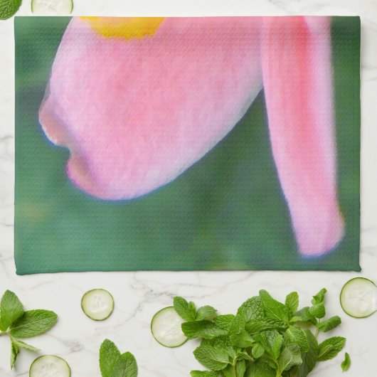 Linge De Cuisine Closeup de fleurs de jatropha (Plié)