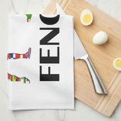 Linge De Cuisine Clôture (Quart Plié)