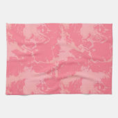 Linge De Cuisine Cloud marbré rose abstrait (Horizontal)