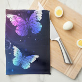 Linge De Cuisine Clowing Night Butterflies (Quart Plié)