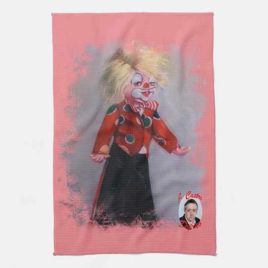 Linge De Cuisine Clown (Vertical)